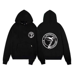 Represent Circle Diver Graphic Heavyweight Hoodie - Black